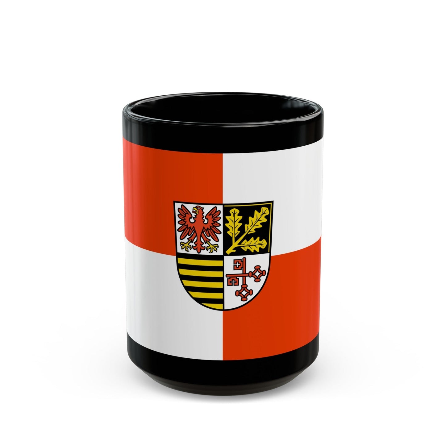 Flag of Potsdam Mittelmark Germany - Black Coffee Mug-15oz-The Sticker Space