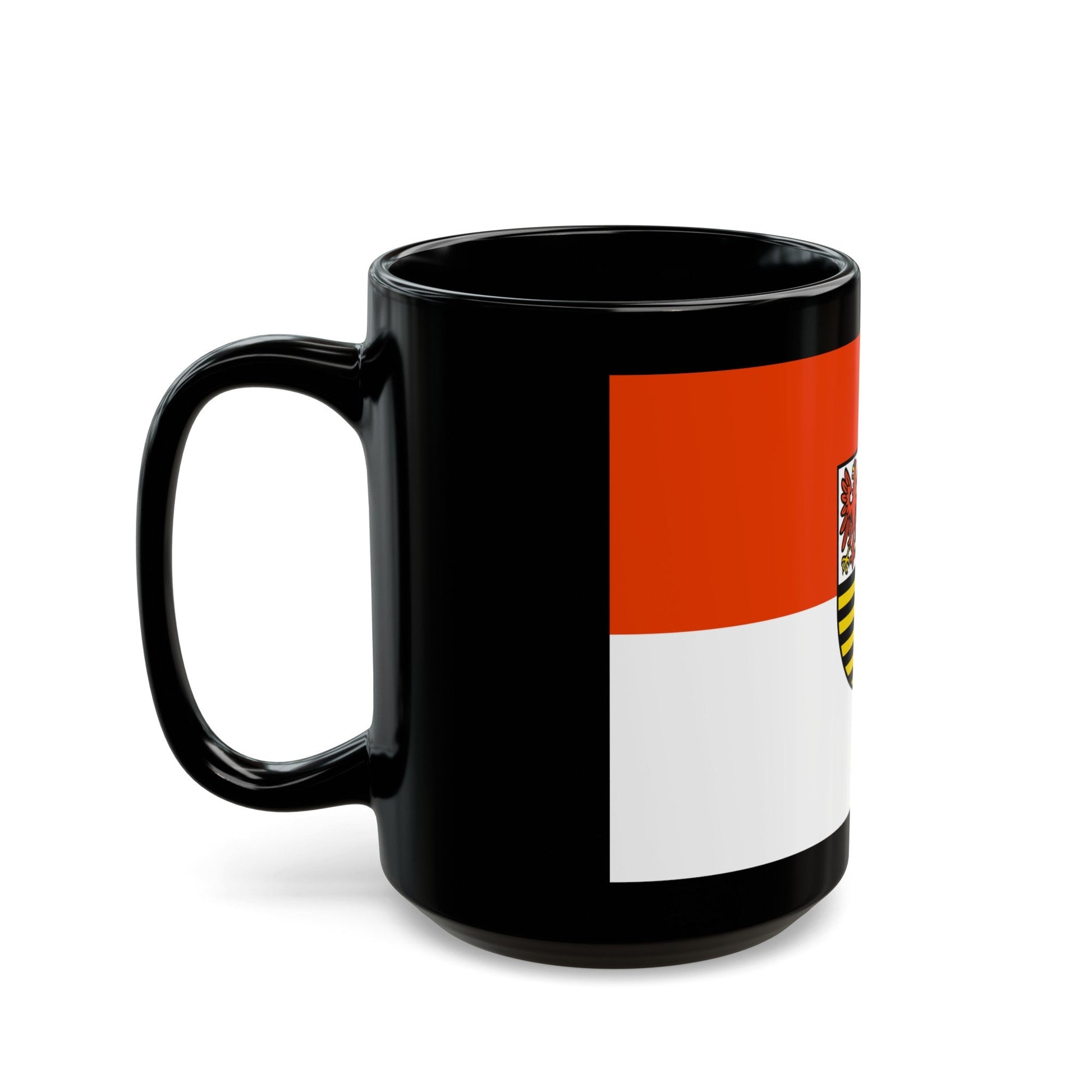 Flag of Potsdam Mittelmark Germany - Black Coffee Mug-The Sticker Space