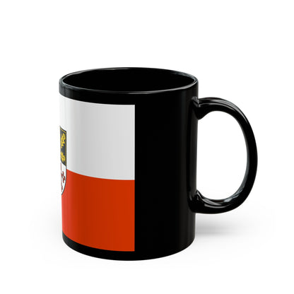 Flag of Potsdam Mittelmark Germany - Black Coffee Mug-The Sticker Space