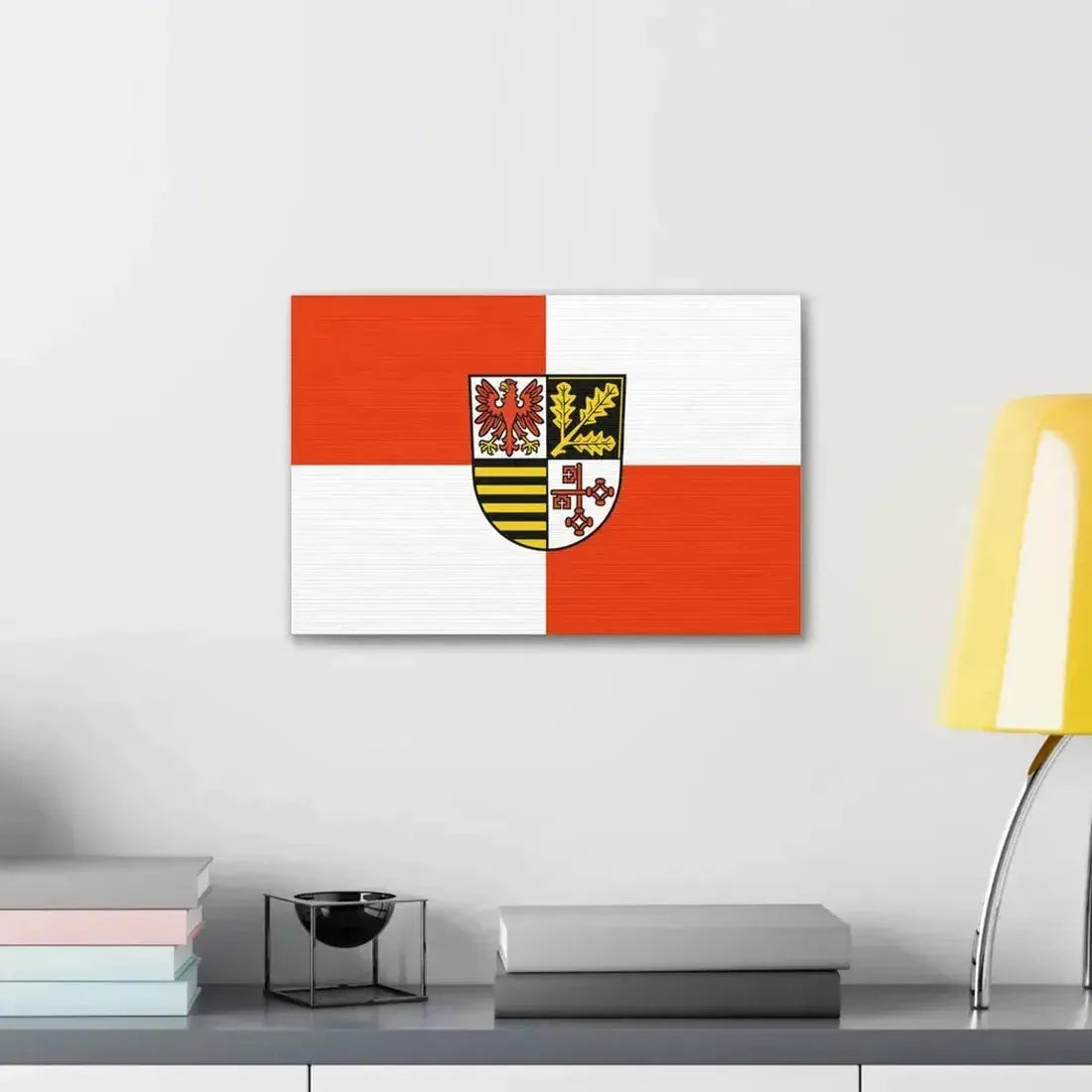 Flag of Potsdam Mittelmark Germany - Canvas Wall Art - The Sticker Space