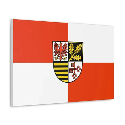 Flag of Potsdam Mittelmark Germany - Canvas Wall Art - The Sticker Space