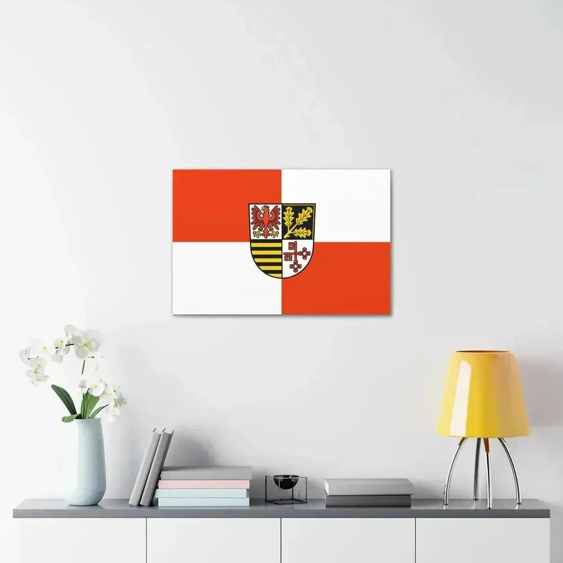 Flag of Potsdam Mittelmark Germany - Canvas Wall Art - The Sticker Space