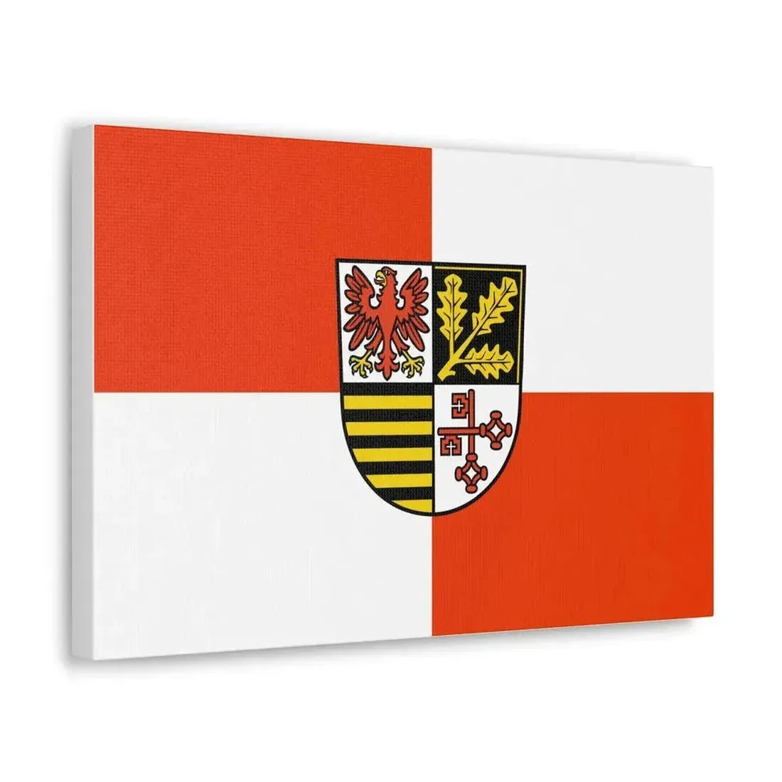 Flag of Potsdam Mittelmark Germany - Canvas Wall Art - The Sticker Space