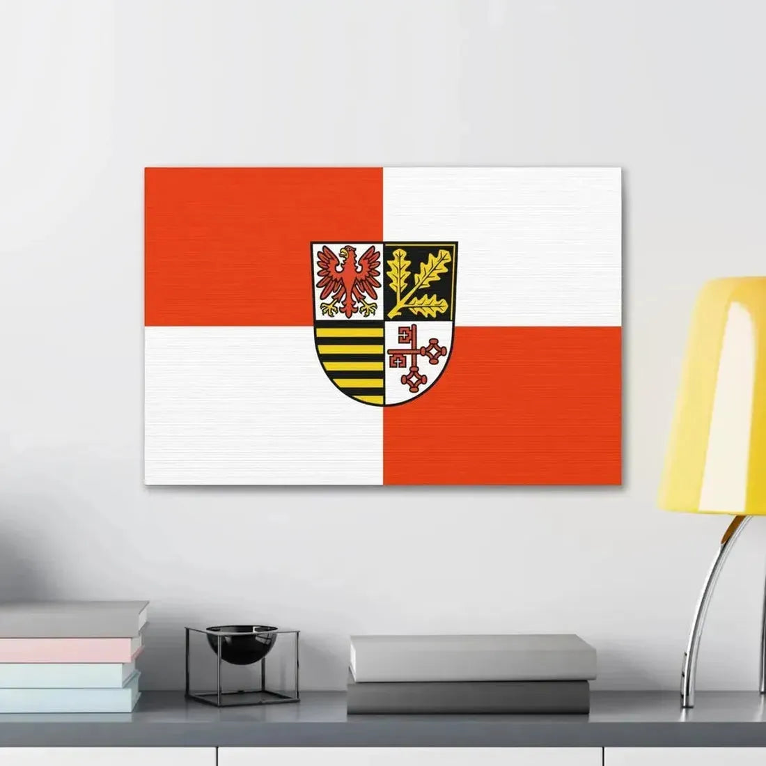 Flag of Potsdam Mittelmark Germany - Canvas Wall Art - The Sticker Space