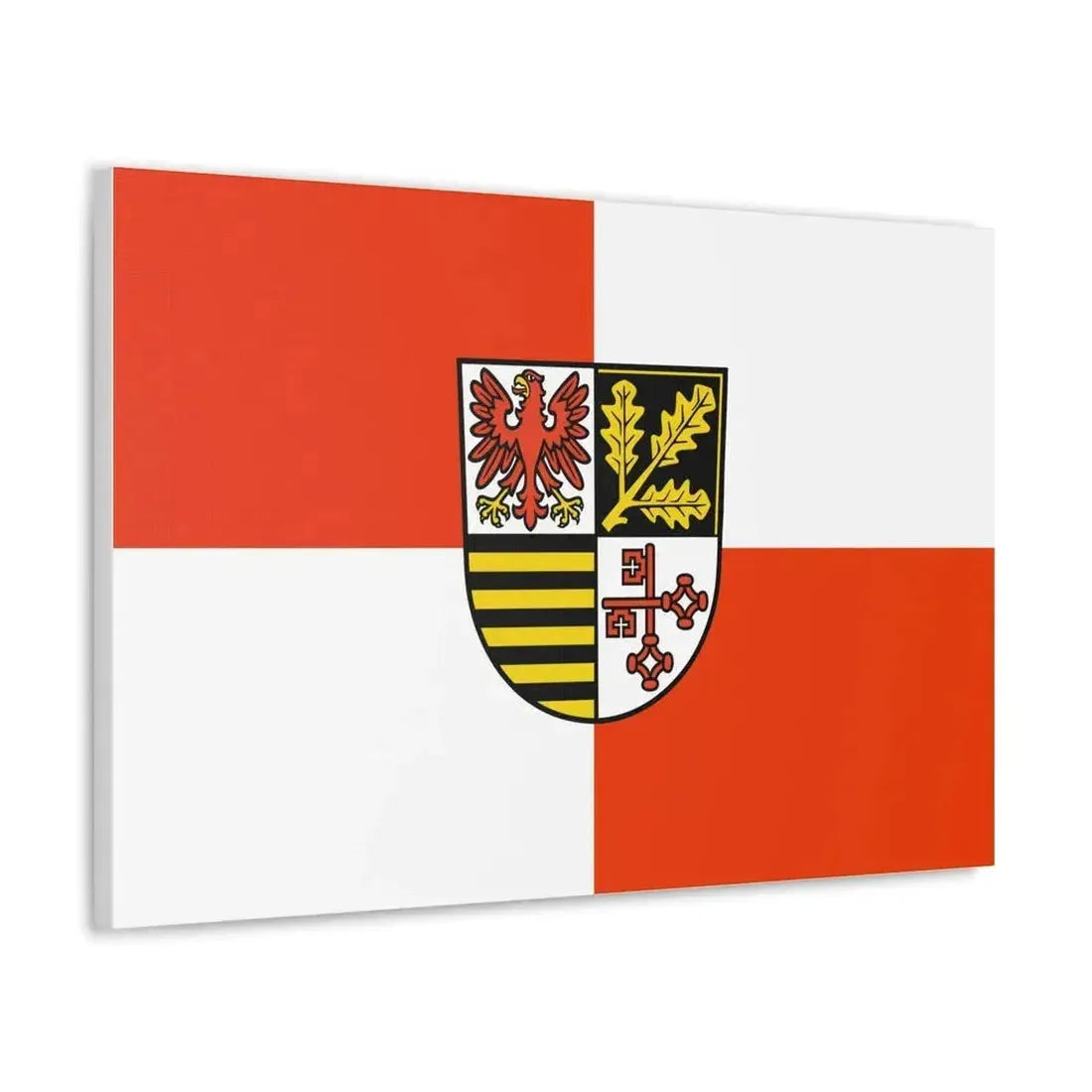 Flag of Potsdam Mittelmark Germany - Canvas Wall Art - The Sticker Space