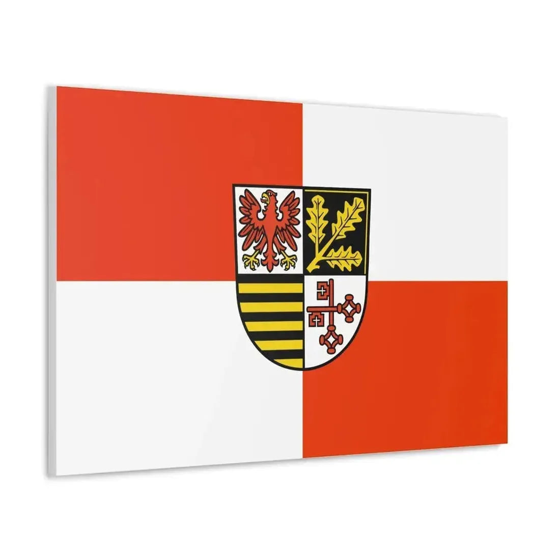 Flag of Potsdam Mittelmark Germany - Canvas Wall Art - The Sticker Space
