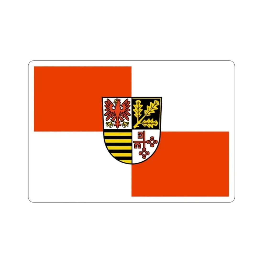 Flag of Potsdam Mittelmark Germany STICKER Vinyl Die-Cut Decal - The Sticker Space