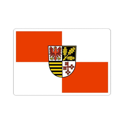 Flag of Potsdam Mittelmark Germany - STICKER Vinyl Kiss-Cut Decal 2 Inch White - The Sticker Space