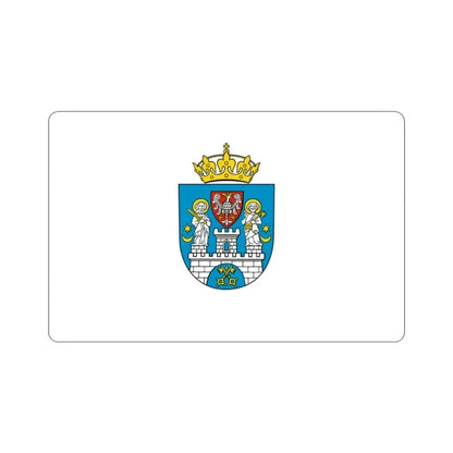 Flag of Poznań Poland STICKER Vinyl Die-Cut Decal 2 Inch - The Sticker Space