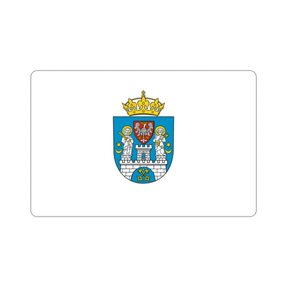 Flag of Poznań Poland STICKER Vinyl Die-Cut Decal-3 Inch-The Sticker Space