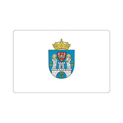 Flag of Poznań Poland STICKER Vinyl Die-Cut Decal-5 Inch-The Sticker Space