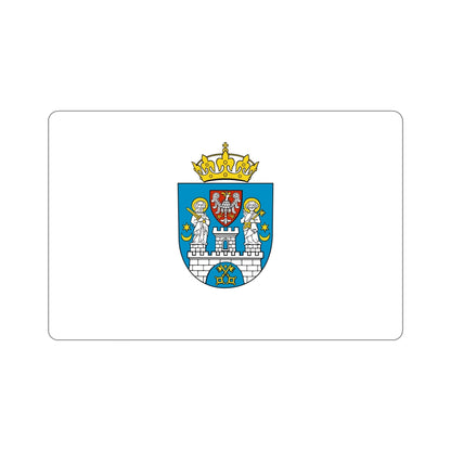 Flag of Poznań Poland STICKER Vinyl Die-Cut Decal-6 Inch-The Sticker Space