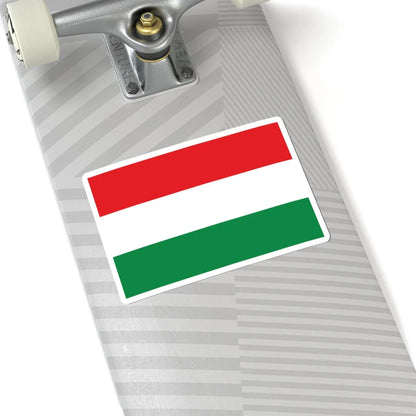 Flag of Pozuzo without coat of arms (Peru) STICKER Vinyl Kiss-Cut Decal - The Sticker Space