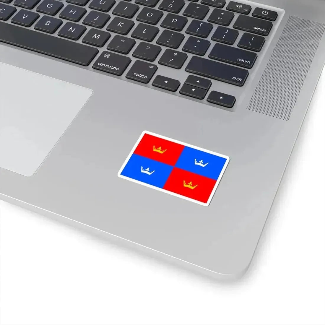 Flag of Prague 1 (Czech Republic) STICKER Vinyl Kiss-Cut Decal - The Sticker Space