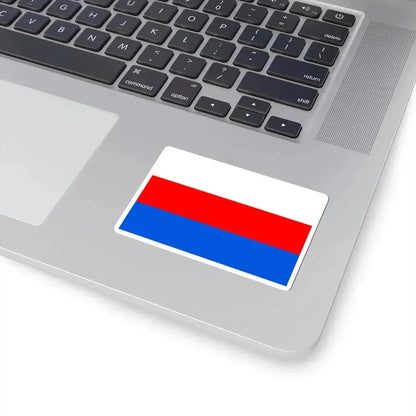 Flag of Prague 10 (Czech Republic) STICKER Vinyl Kiss-Cut Decal - The Sticker Space