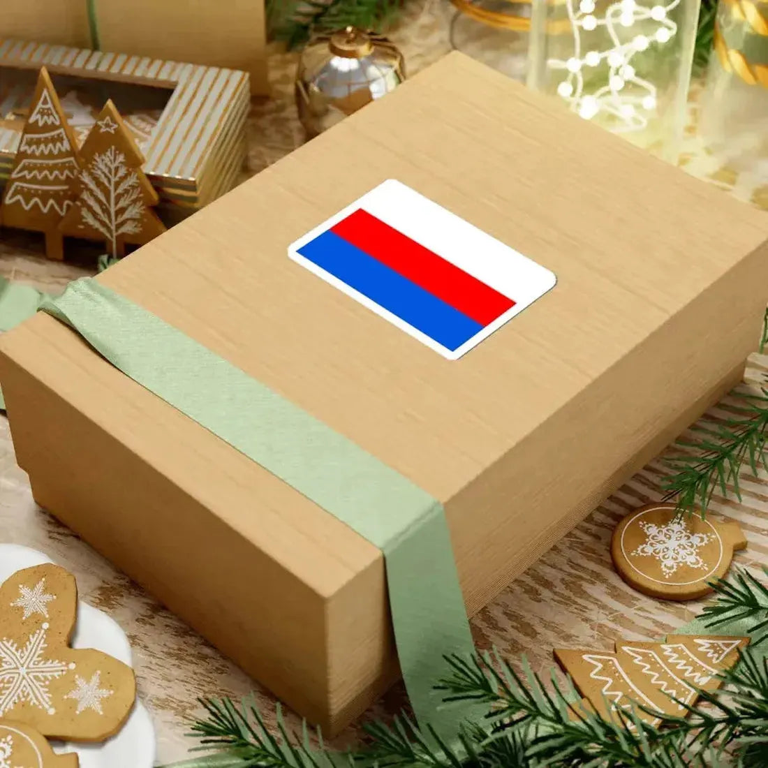 Flag of Prague 10 (Czech Republic) STICKER Vinyl Kiss-Cut Decal - The Sticker Space