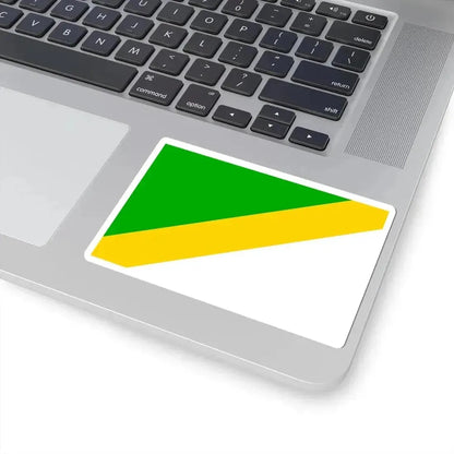 Flag of Prague 13 (Czech Republic) STICKER Vinyl Kiss-Cut Decal - The Sticker Space