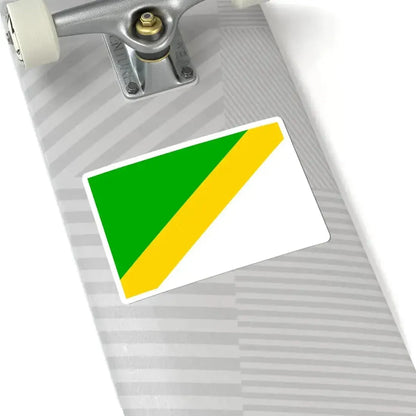 Flag of Prague 13 (Czech Republic) STICKER Vinyl Kiss-Cut Decal - The Sticker Space