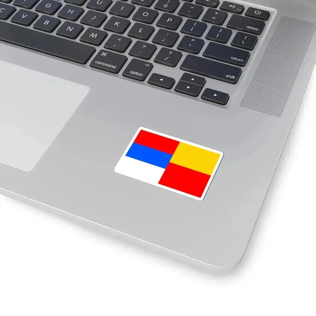Flag of Prague 15 (Czech Republic) STICKER Vinyl Kiss-Cut Decal - The Sticker Space