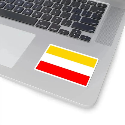 Flag of Prague 17 (Czech Republic) STICKER Vinyl Kiss-Cut Decal - The Sticker Space