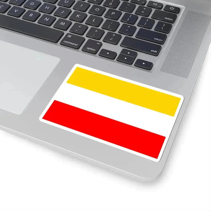 Flag of Prague 17 (Czech Republic) STICKER Vinyl Kiss-Cut Decal - The Sticker Space