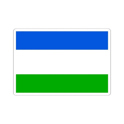 Flag of Prague 18 (Czech Republic) STICKER Vinyl Kiss-Cut Decal 6 Inch White - The Sticker Space