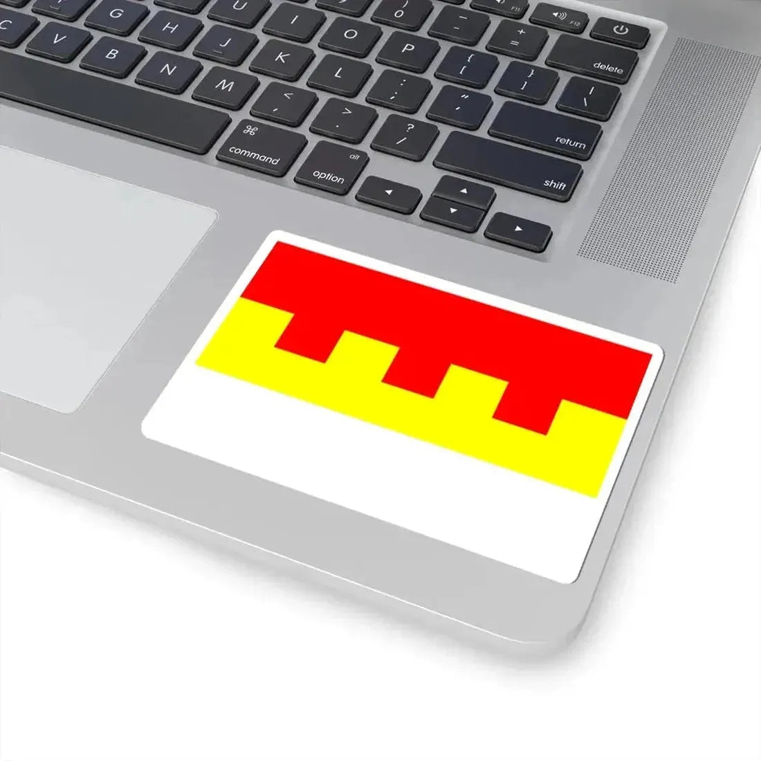 Flag of Prague 2 (Czech Republic) STICKER Vinyl Kiss-Cut Decal - The Sticker Space