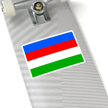 Flag of Prague 22 (Czech Republic) STICKER Vinyl Kiss-Cut Decal - The Sticker Space