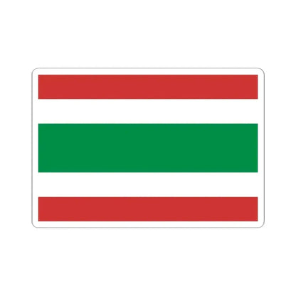 Flag of Prague 3 (Czech Republic) STICKER Vinyl Kiss-Cut Decal 2 Inch White - The Sticker Space