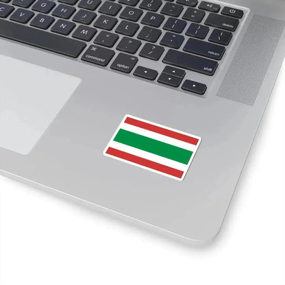 Flag of Prague 3 (Czech Republic) STICKER Vinyl Kiss-Cut Decal - The Sticker Space