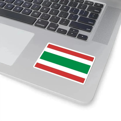 Flag of Prague 3 (Czech Republic) STICKER Vinyl Kiss-Cut Decal - The Sticker Space