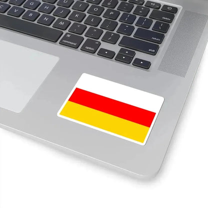 Flag of Prague 5 (Czech Republic) STICKER Vinyl Kiss-Cut Decal - The Sticker Space