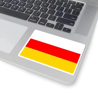 Flag of Prague 5 (Czech Republic) STICKER Vinyl Kiss-Cut Decal - The Sticker Space