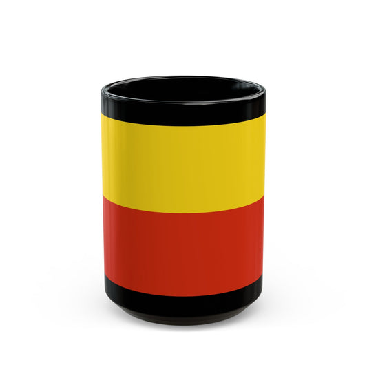 Flag of Prague Czech Republic - Black Coffee Mug-15oz-The Sticker Space