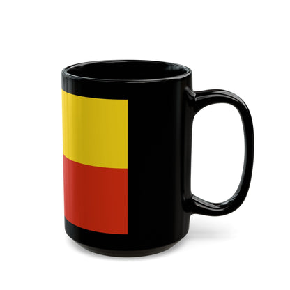 Flag of Prague Czech Republic - Black Coffee Mug-The Sticker Space