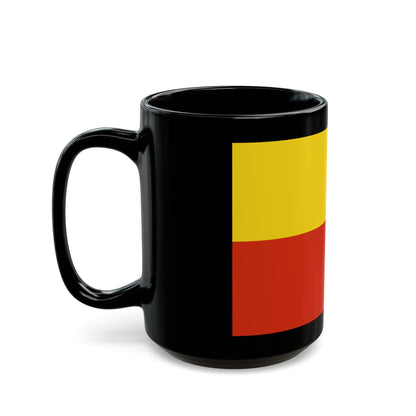 Flag of Prague Czech Republic - Black Coffee Mug-The Sticker Space