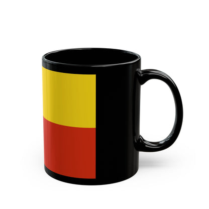 Flag of Prague Czech Republic - Black Coffee Mug-The Sticker Space