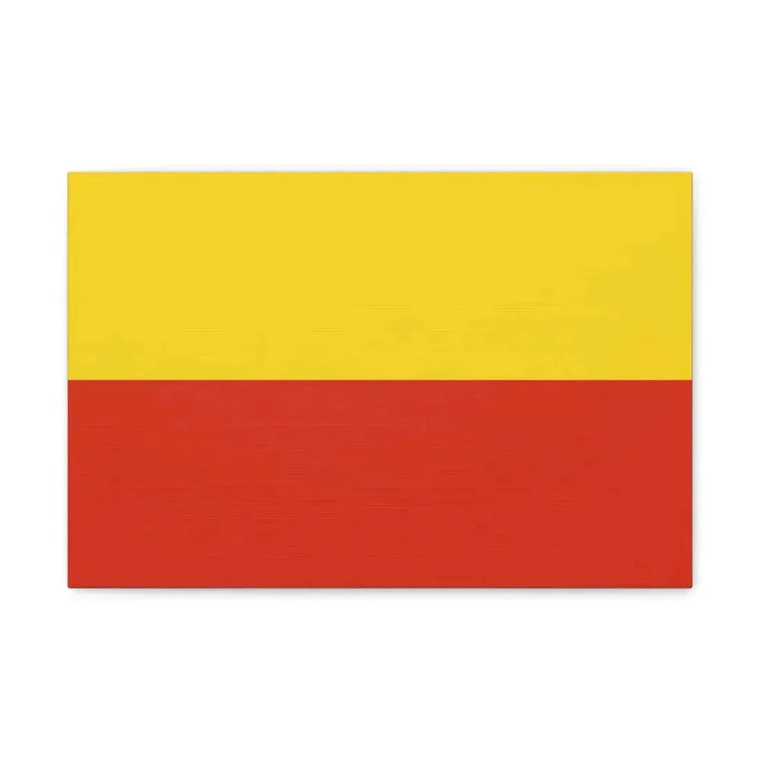 Flag of Prague Czech Republic - Canvas Wall Art 18″ x 12″ 1.25" - The Sticker Space