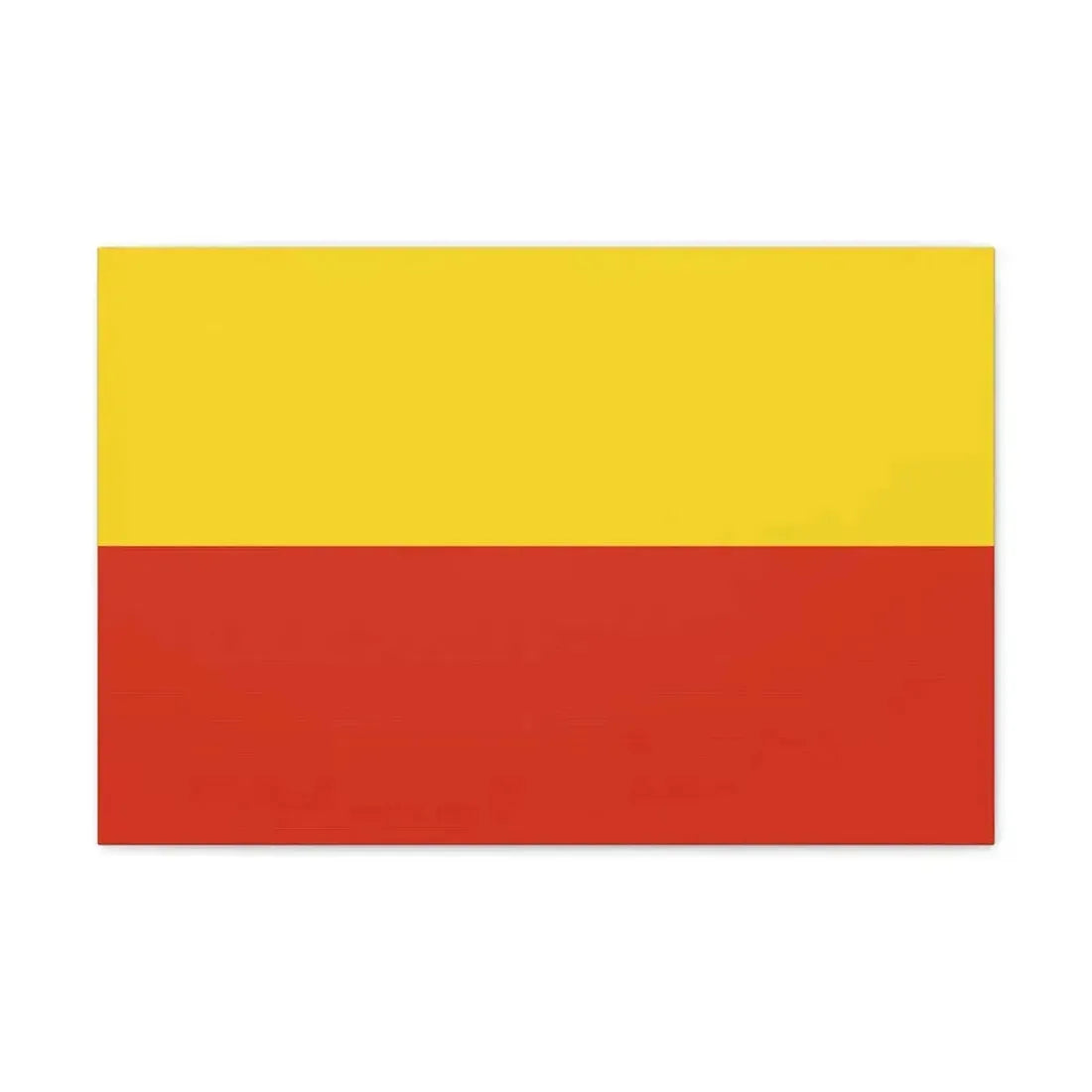 Flag of Prague Czech Republic - Canvas Wall Art 24″ x 16″ 1.25" - The Sticker Space