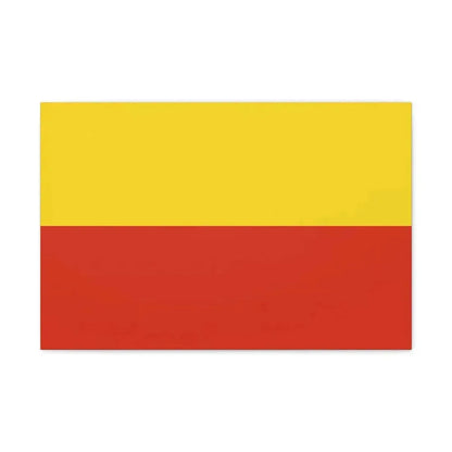 Flag of Prague Czech Republic - Canvas Wall Art 24″ x 16″ 1.25" - The Sticker Space