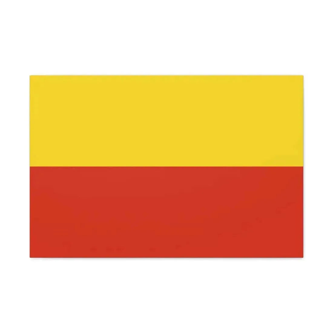 Flag of Prague Czech Republic - Canvas Wall Art 30" x 20" 1.25" - The Sticker Space