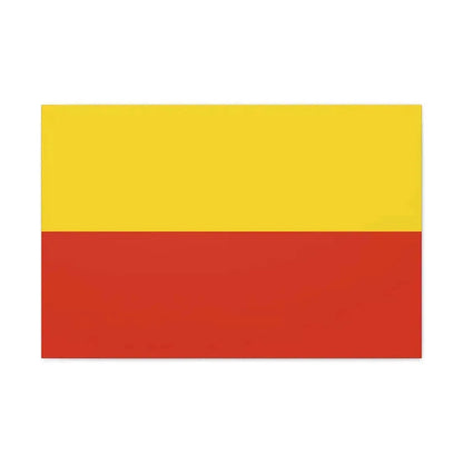 Flag of Prague Czech Republic - Canvas Wall Art 30" x 20" 1.25" - The Sticker Space