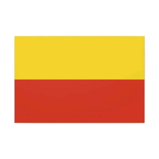 Flag of Prague Czech Republic - Canvas Wall Art 36" x 24" 1.25" - The Sticker Space