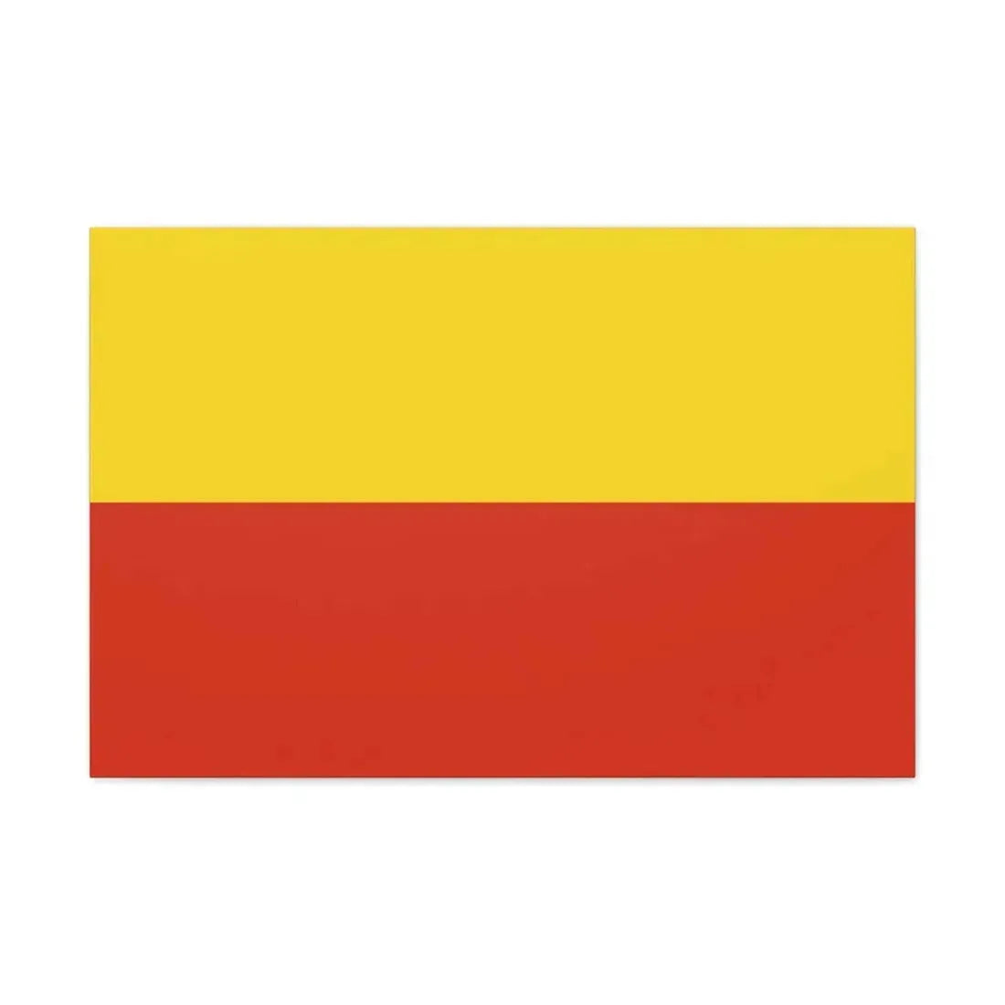 Flag of Prague Czech Republic - Canvas Wall Art - The Sticker Space