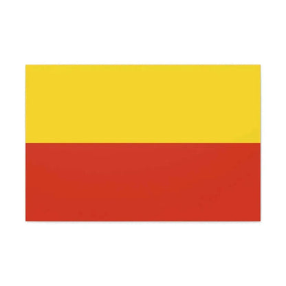 Flag of Prague Czech Republic - Canvas Wall Art - The Sticker Space