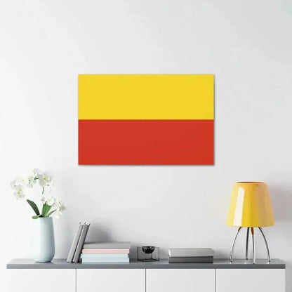 Flag of Prague Czech Republic - Canvas Wall Art - The Sticker Space