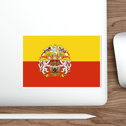 Flag of Prague Czech Republic STICKER Vinyl Die-Cut Decal-The Sticker Space