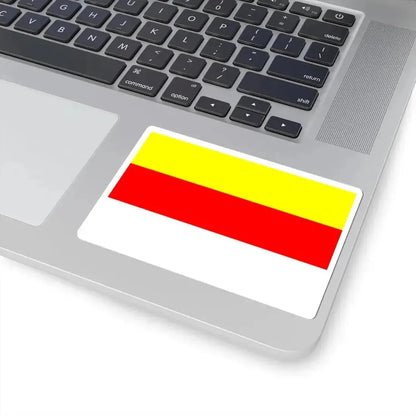 Flag of Prague New City (Czech Republic) STICKER Vinyl Kiss-Cut Decal - The Sticker Space