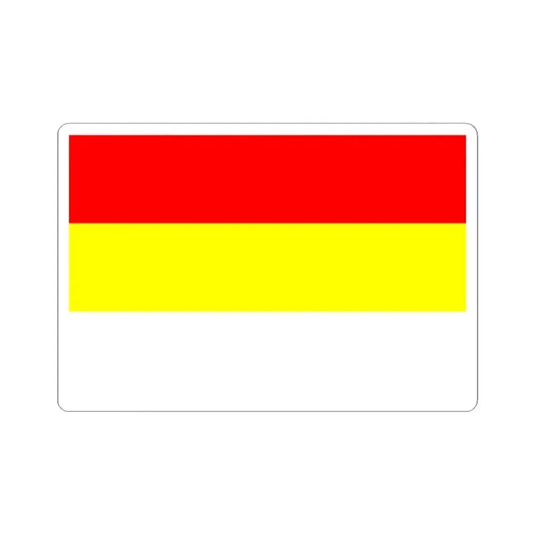 Flag of Prague Old City (Czech Republic) STICKER Vinyl Kiss-Cut Decal 2 Inch White - The Sticker Space