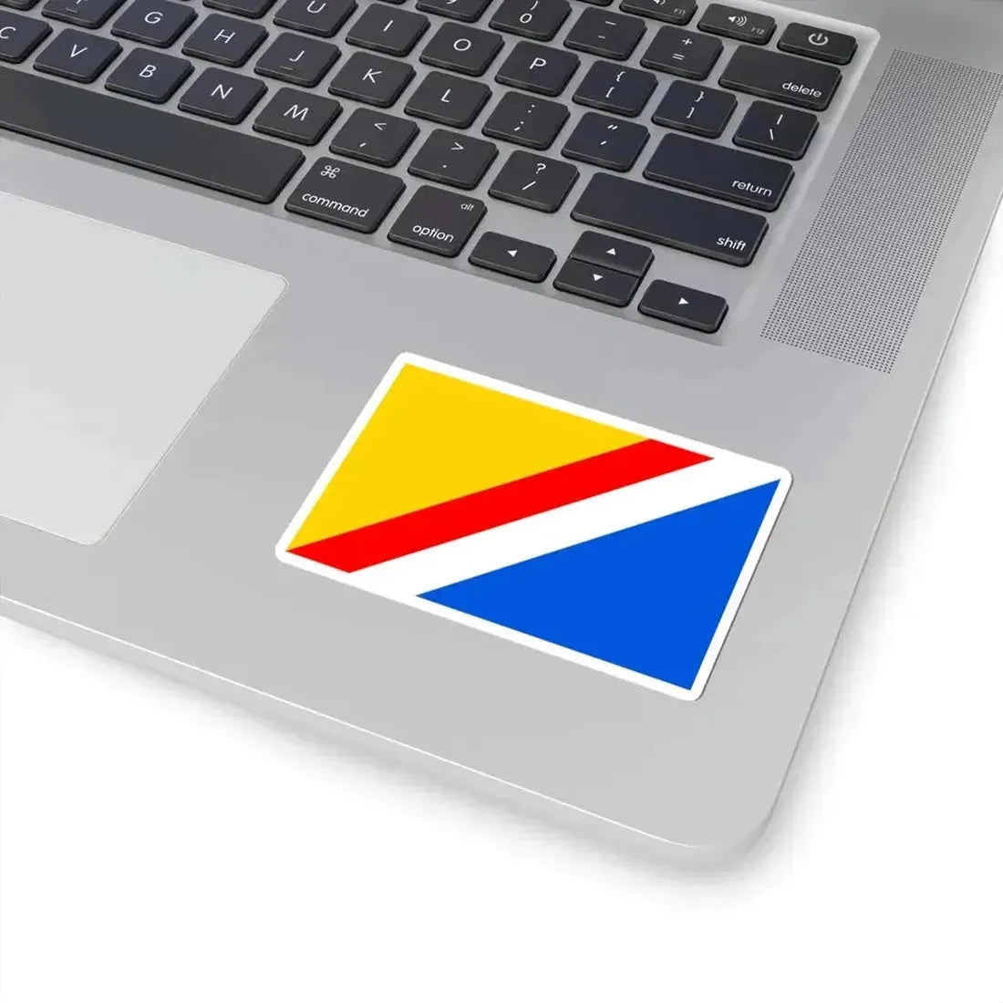 Flag of Praha-Satalice (Czech Republic) STICKER Vinyl Kiss-Cut Decal - The Sticker Space